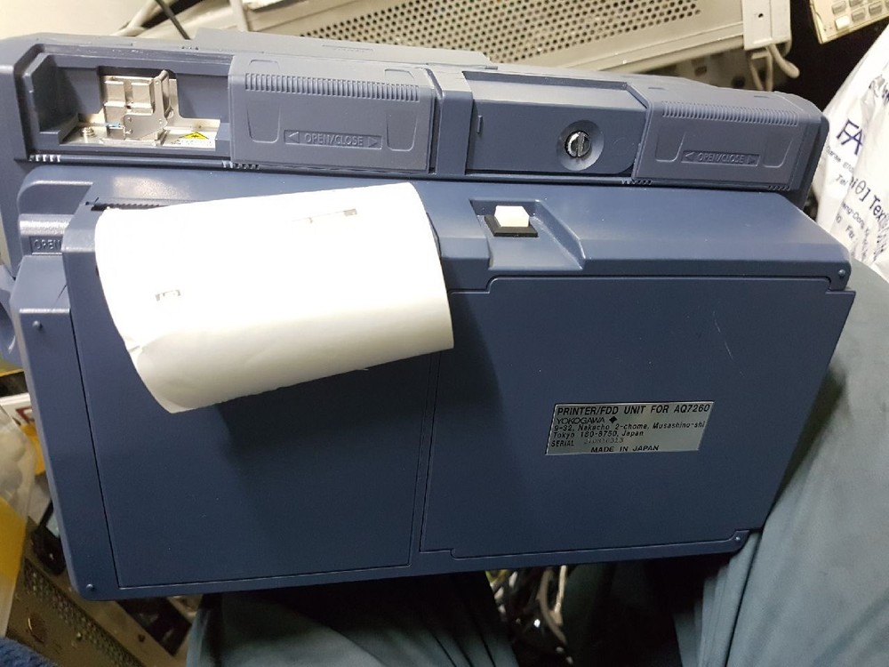 Yokogawa AQ7260 OTDR / Optical Time Domain Reflectometer
