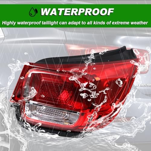 Tail Light Compatible with 2013 2014 2015 Chevy Malibu LT Right Passenger Side