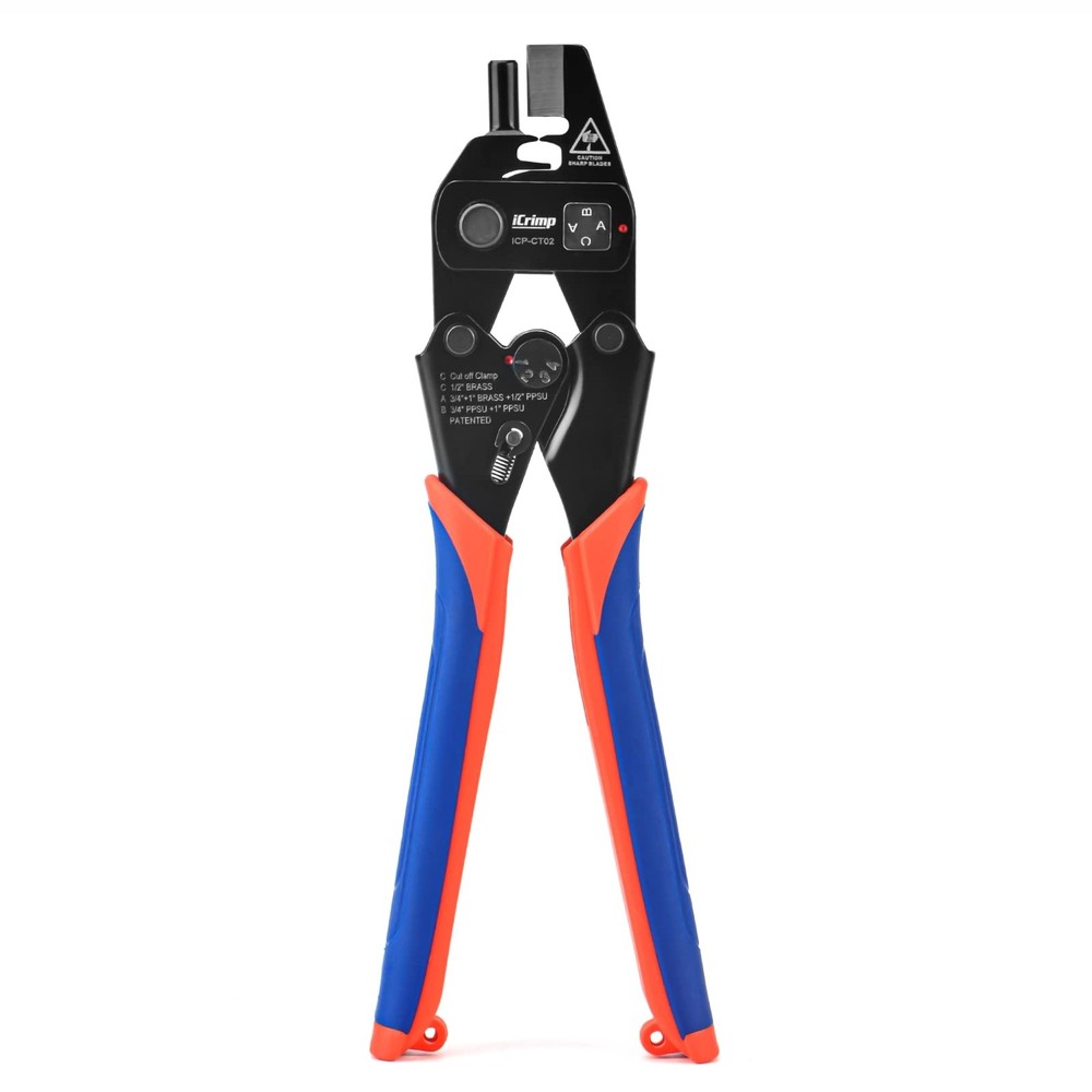 PEX Crimp Fitting Removal Tool for Removing 1/2", 3/4", 1" PEX Copper Crimp