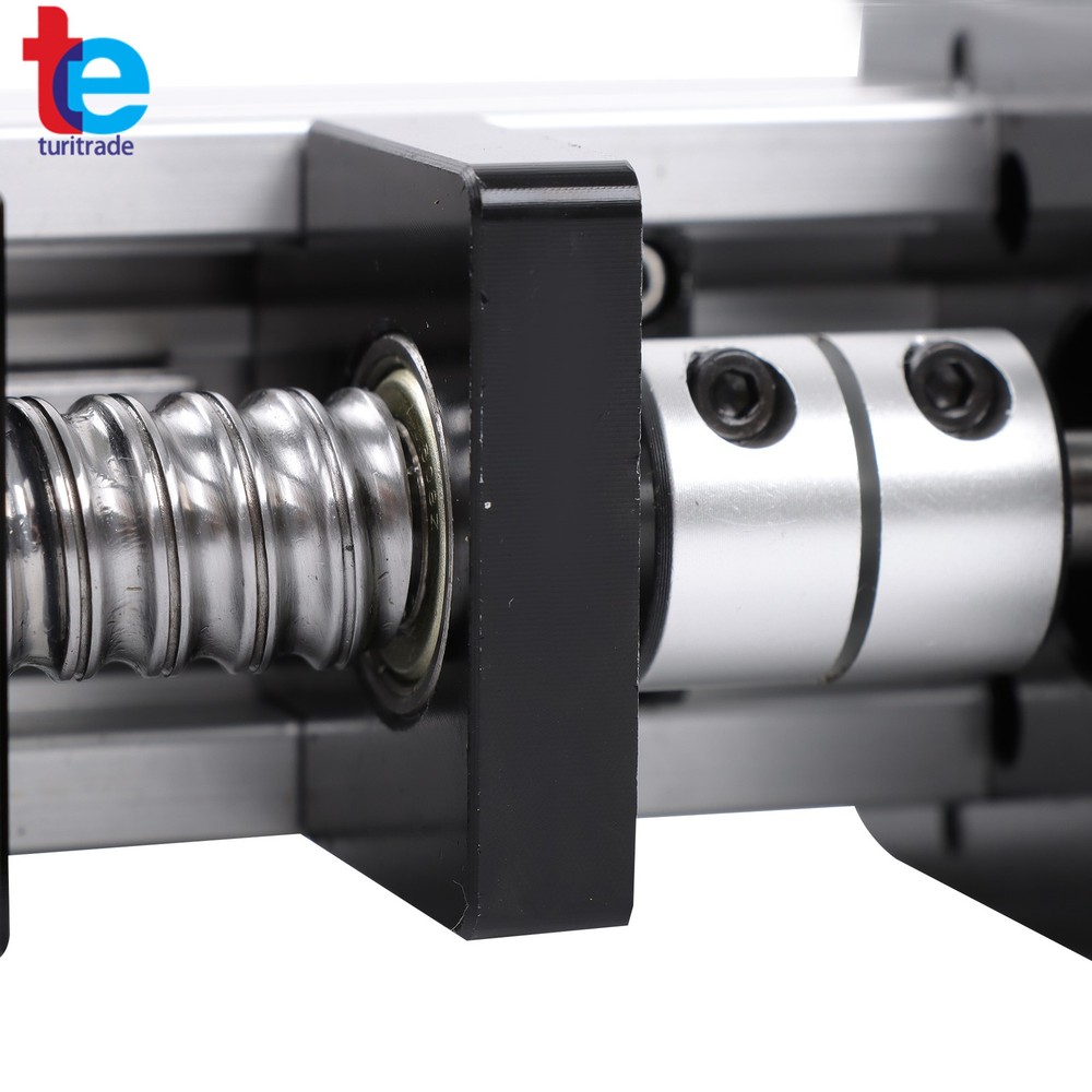 Mini Linear Guide Rail Stage Actuator 50mm Screw Motion W/Nema 23 Stepper