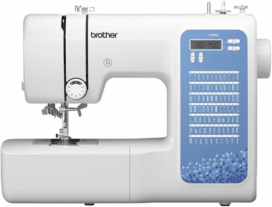Brother CP80X Computerized Sewing Machine 80 Stitches Quilt Software Bundle