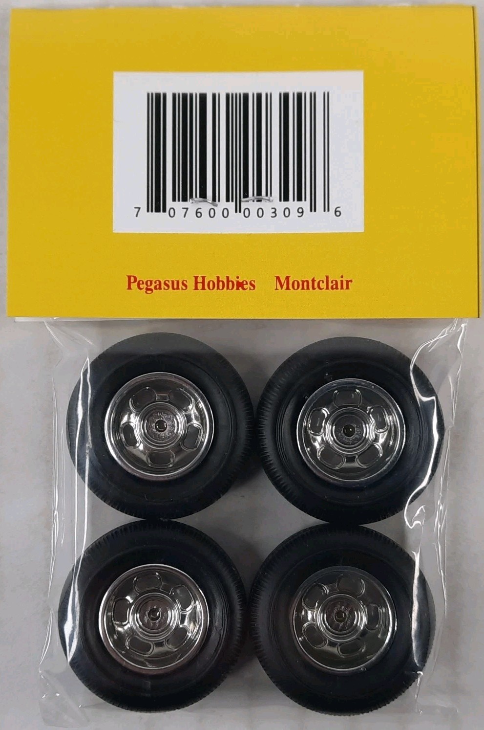 PEGASUS Annson's 15" Chrome Rims w/Tires 309 ansen model kit wheels 1:24 / 1:25