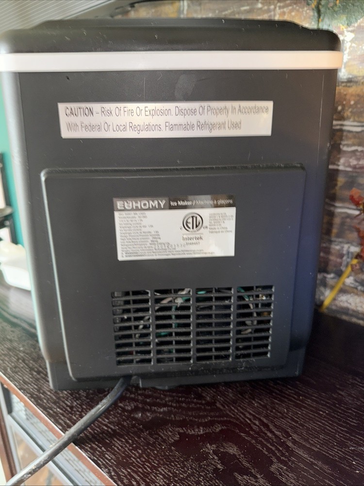 EUHOMY Countertop Ice Maker Machine