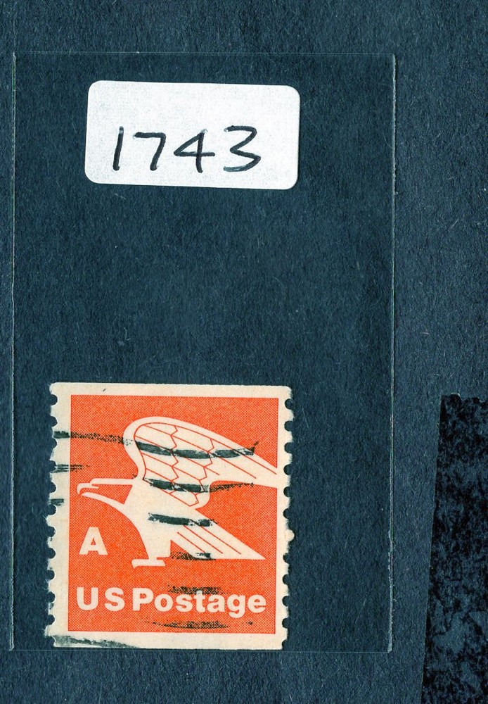 1978 Stamp #1743 Eagle “A” Used