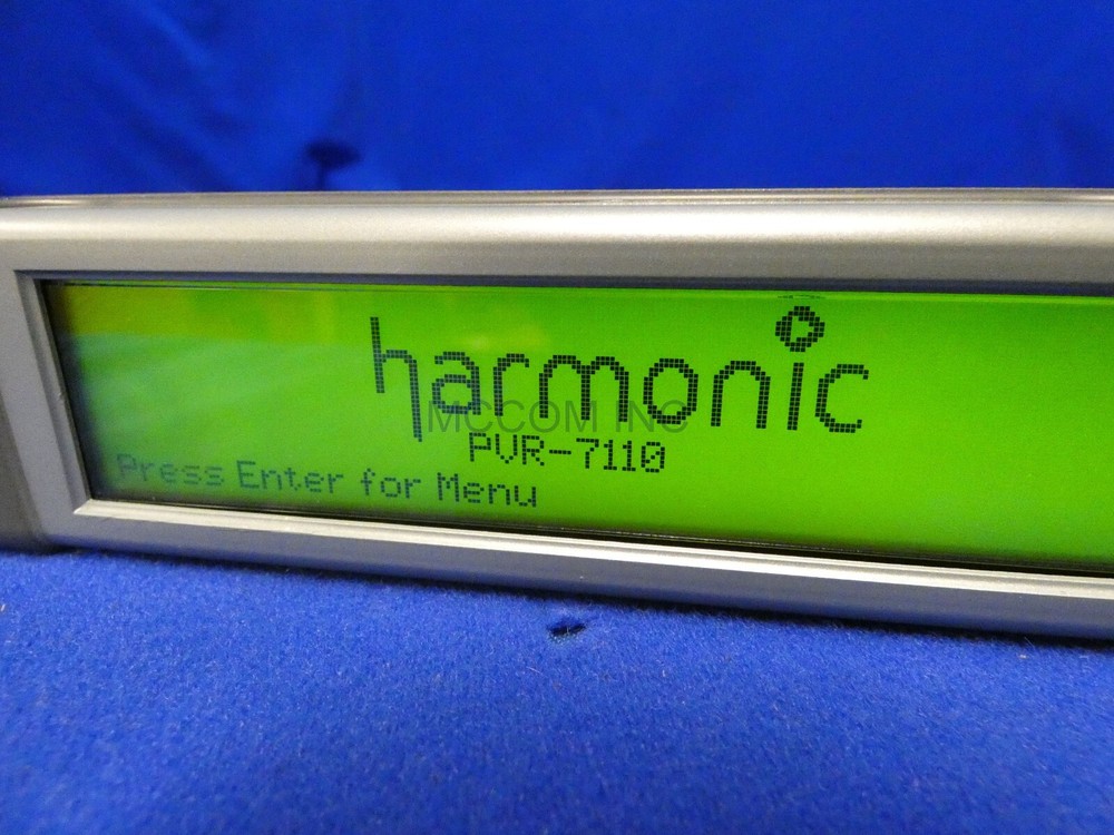 Harmonic ProView 7100 Series PVR-7110 Integrated Receiver/ Decoder w/LNB