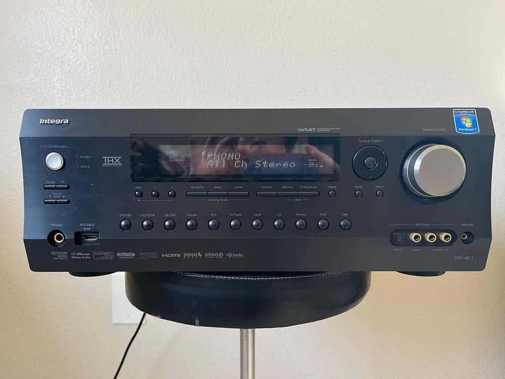 Integra DTR-40.1 Audio Network AV Receiver with No Remote