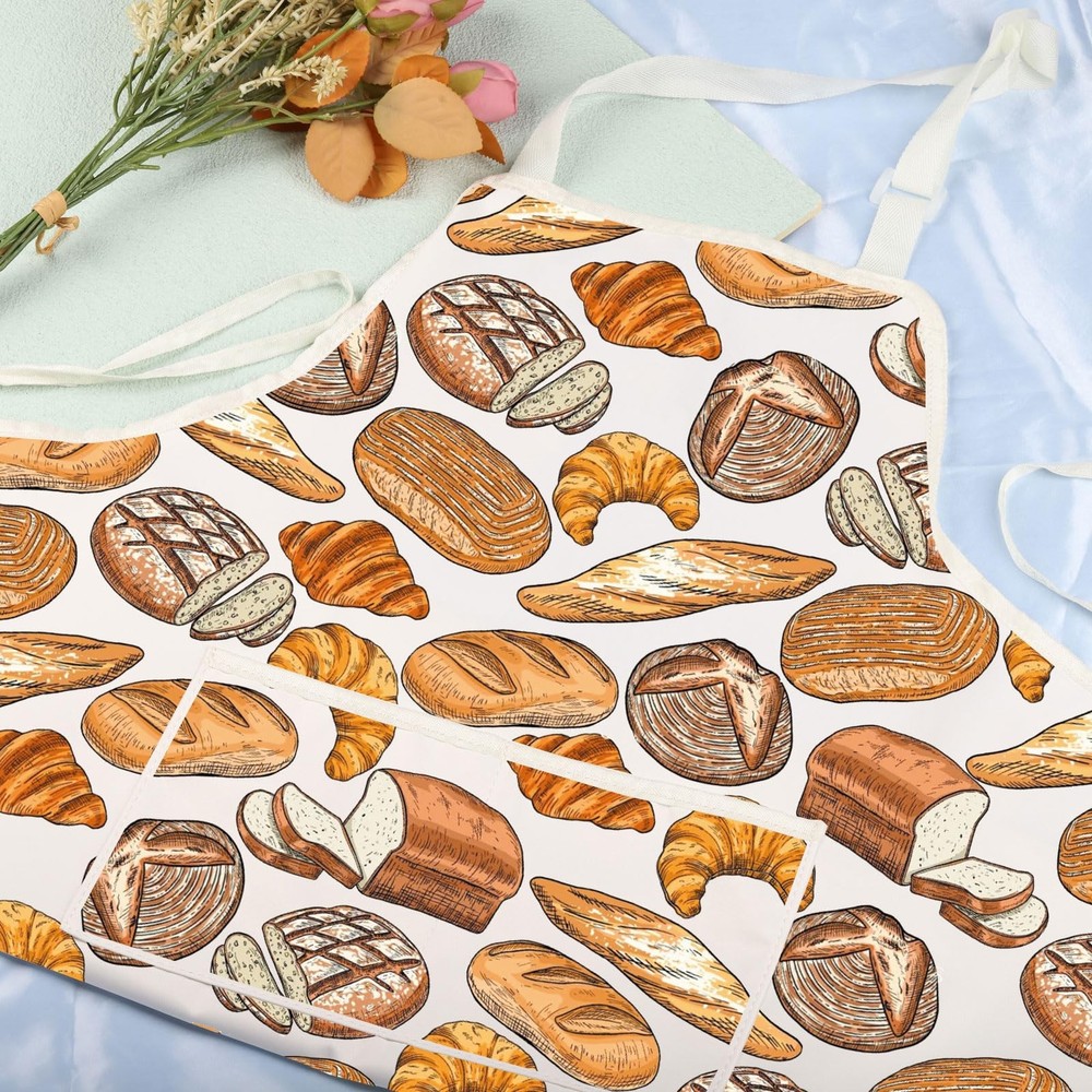 Bread Baking Apron Sourdough Baker Kitchen Gift for Bread Lovers Chef Bakery