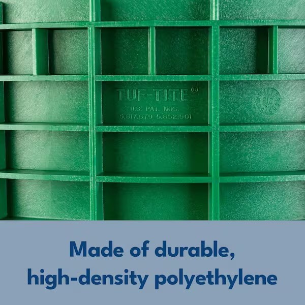 VPC 20 in. x 18 in. Tall Septic Tank Riser Combo