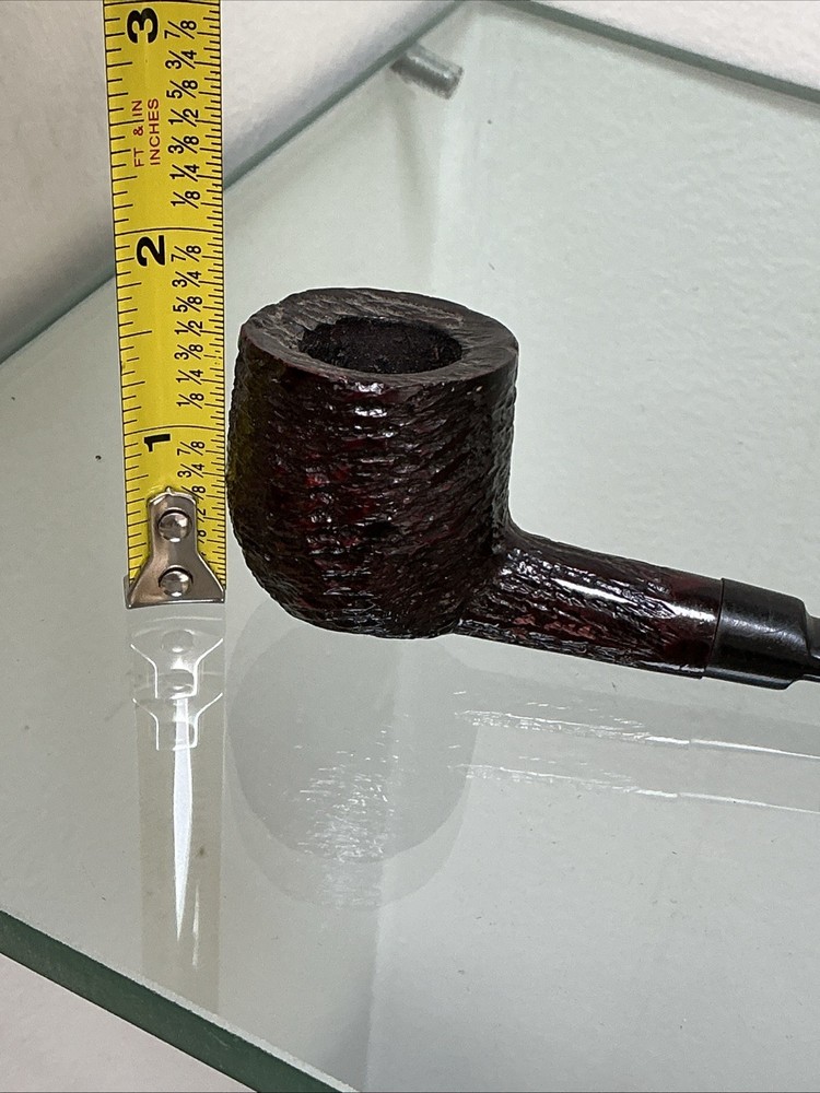 Rustic Grain Briar Italy Smoking Pipe