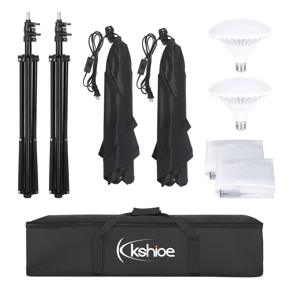 Softbox Lighting Kit, Photo Equipment Studio Soft box 20" x 27", with E27 Socket