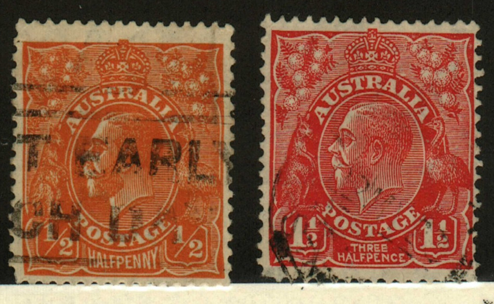 Australia #66, 68 used