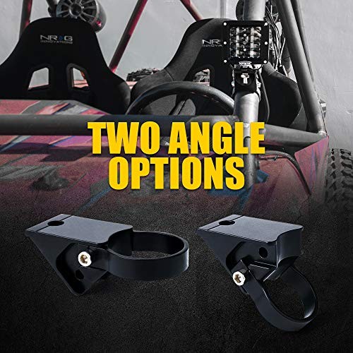 1.75 Inch Roll Bar Mounting Brackets, Universal Adjustable LED Light 1.75 inch