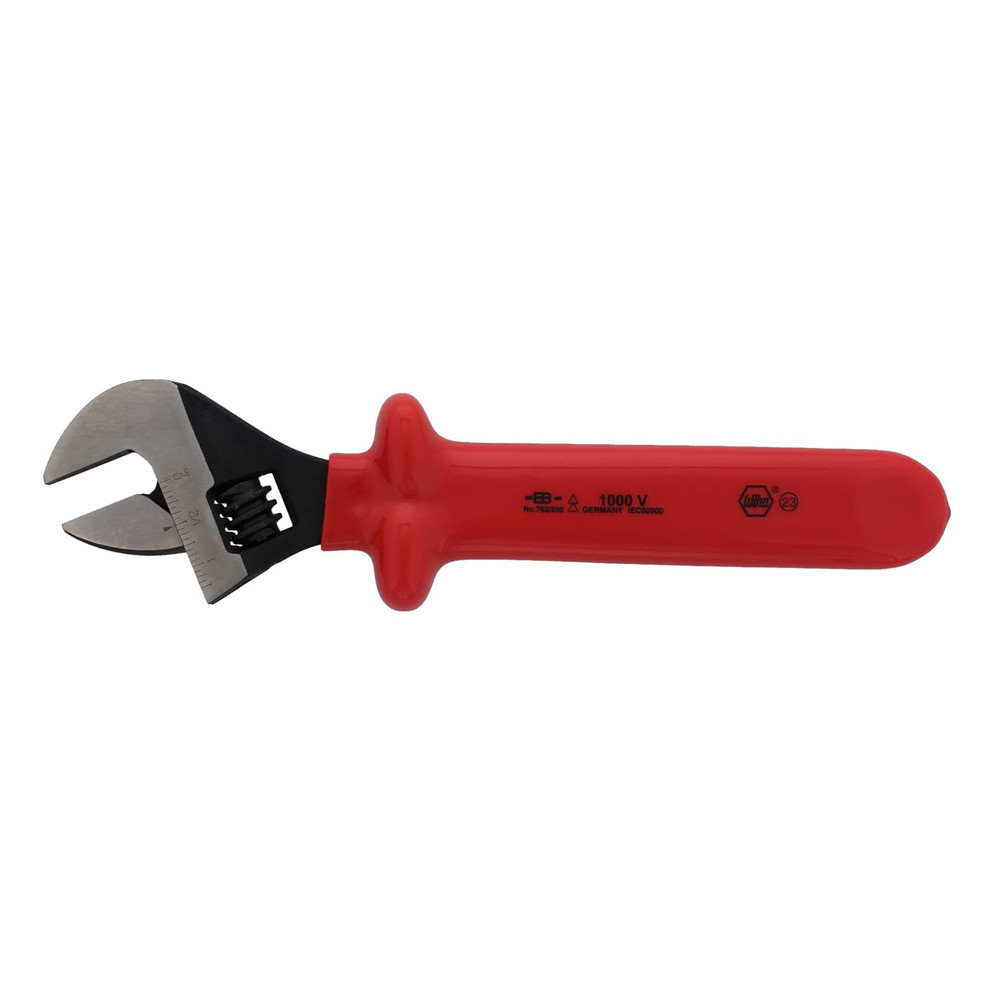 Insulated Adjustable Wrench 10"