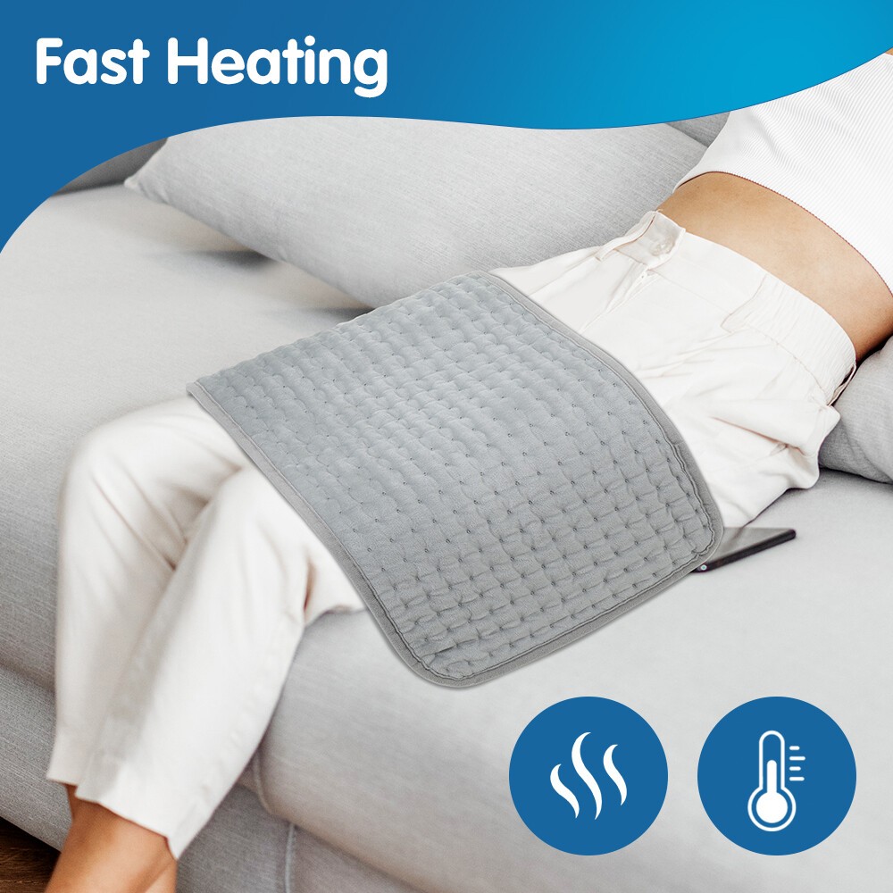 Electric Heating Pad For Back Pain & Cramps Relief 9 Level Auto Shut Off 2025