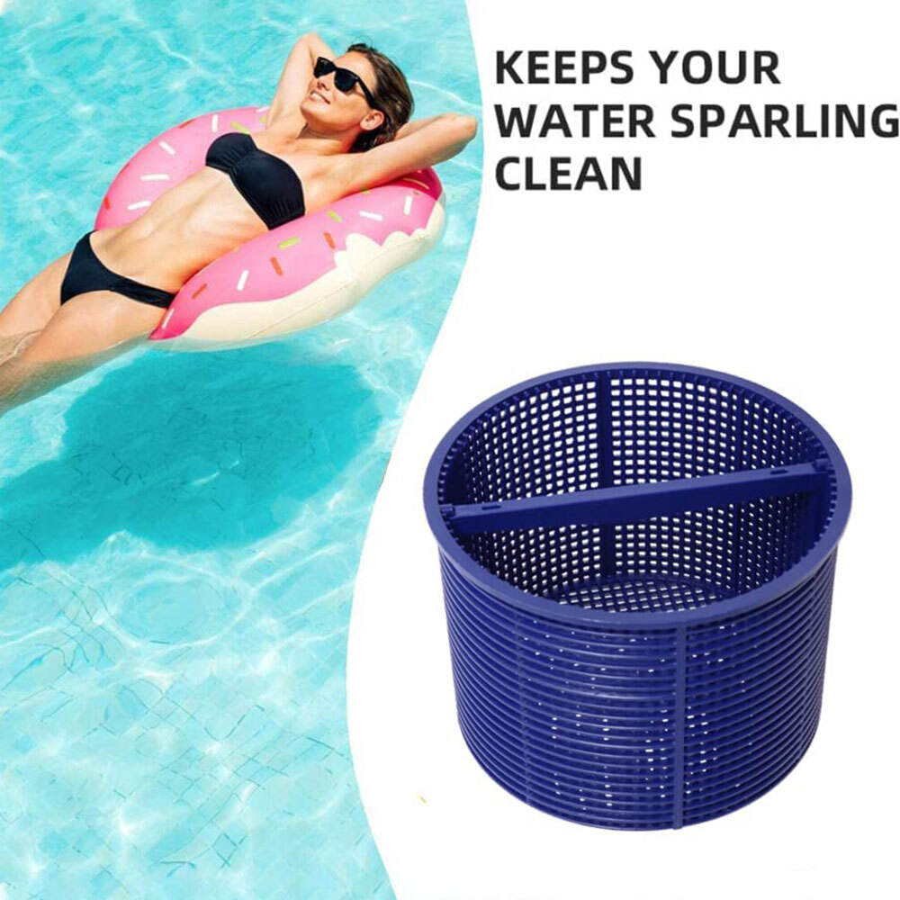 Pool Skimmer Basket Filter Basket B-152 Replacement Strainer Basket with Handle