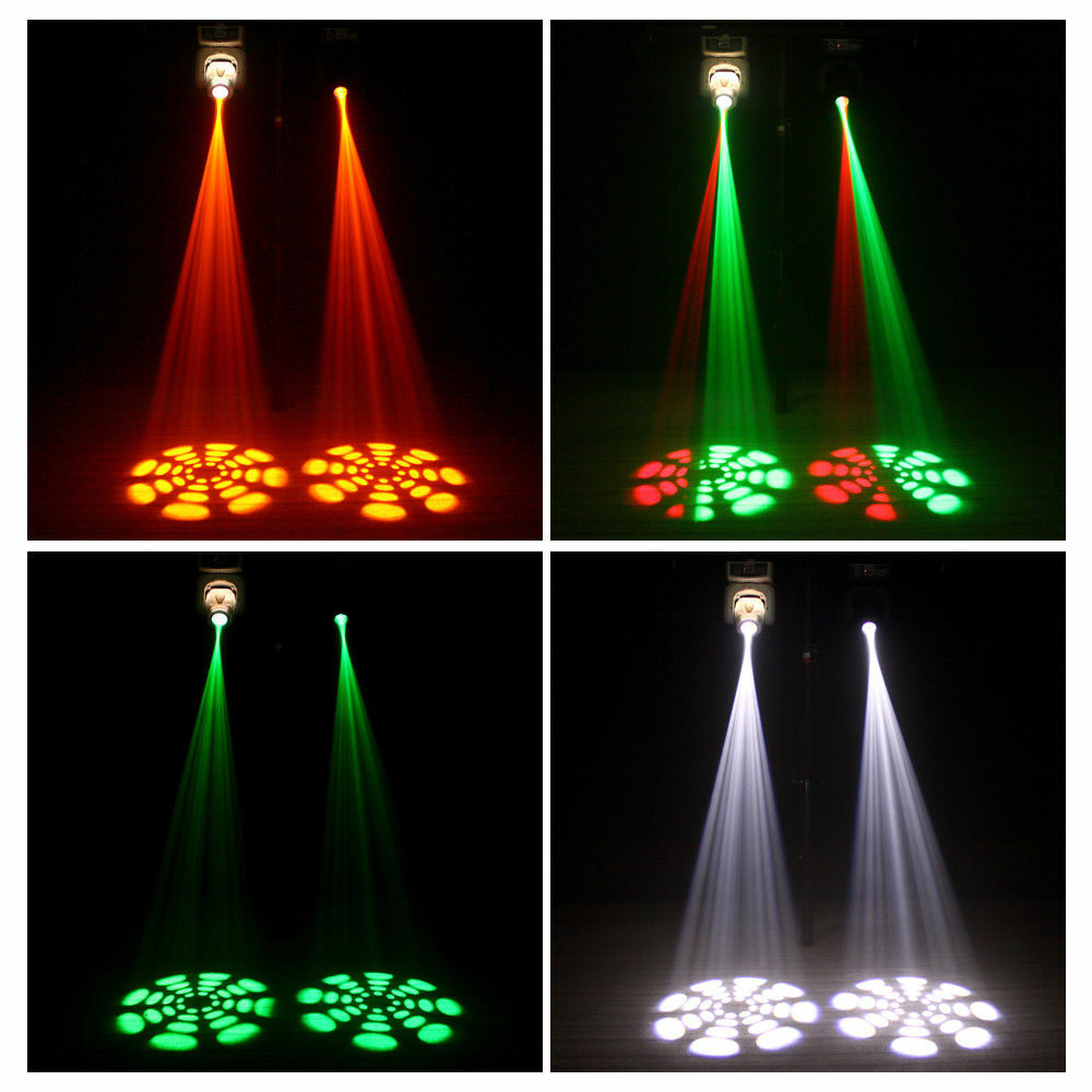 4PCS 120W LED Moving Head Stage Light RGBW Gobo Beam Spot Lighting DJ Disco DMX