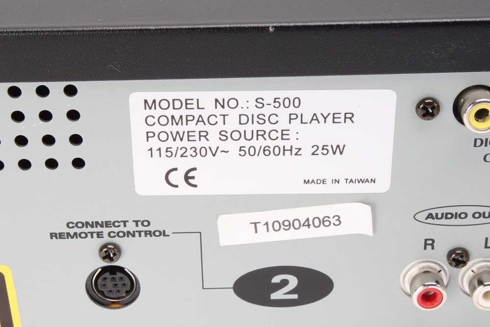 Stanton S-500 Dual CD Player With Control Module and 1x Com Cable