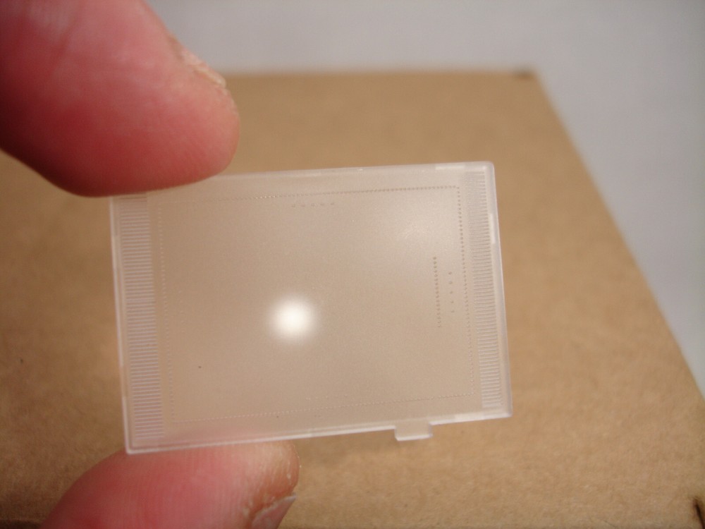 Focusing Screen for Nikon F100 Custom made