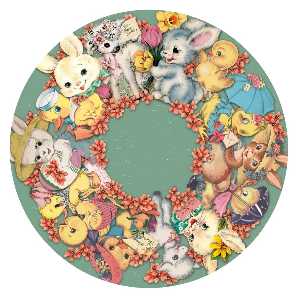 Vintage Easter Paper Placemat