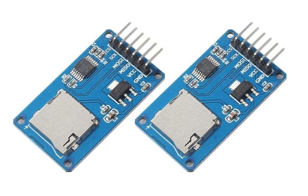 5pcs Micro SD Card Module Storage Board 6-pin TF Card Memory Adapter Reader Modu