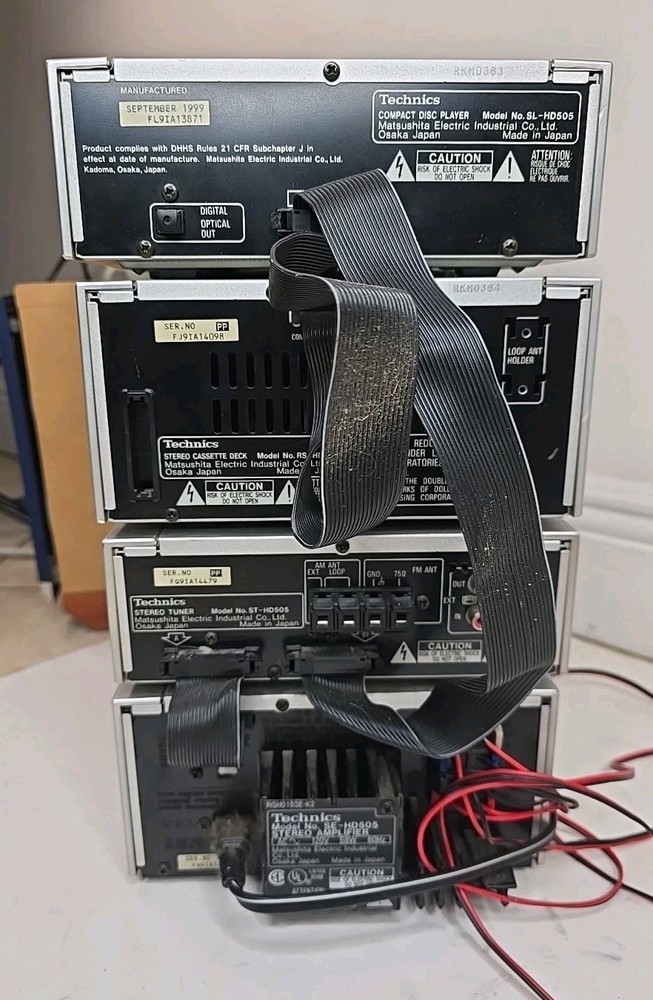 Technics Micro Stereo Component System *Partialy Working* READ