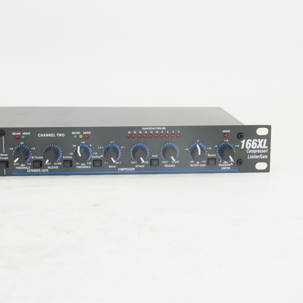 DBX 166XL Compressor Limiter/Gate Effects DSP Processor Free Shipping