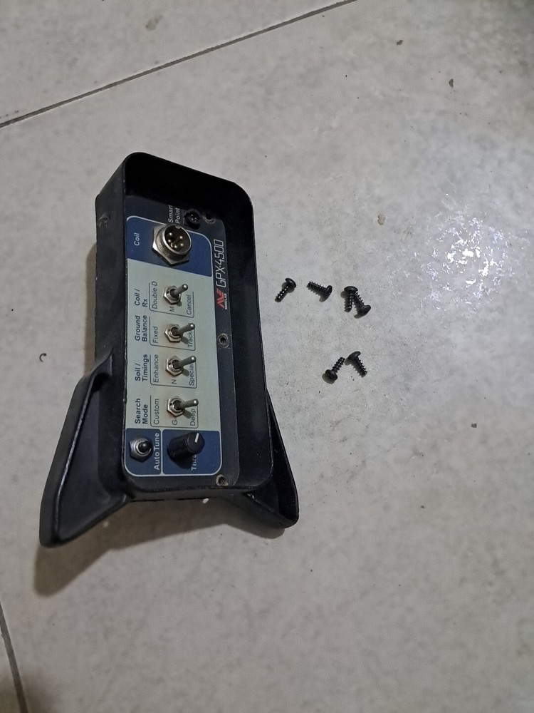 Minelab GPX4500 Front Control Panel