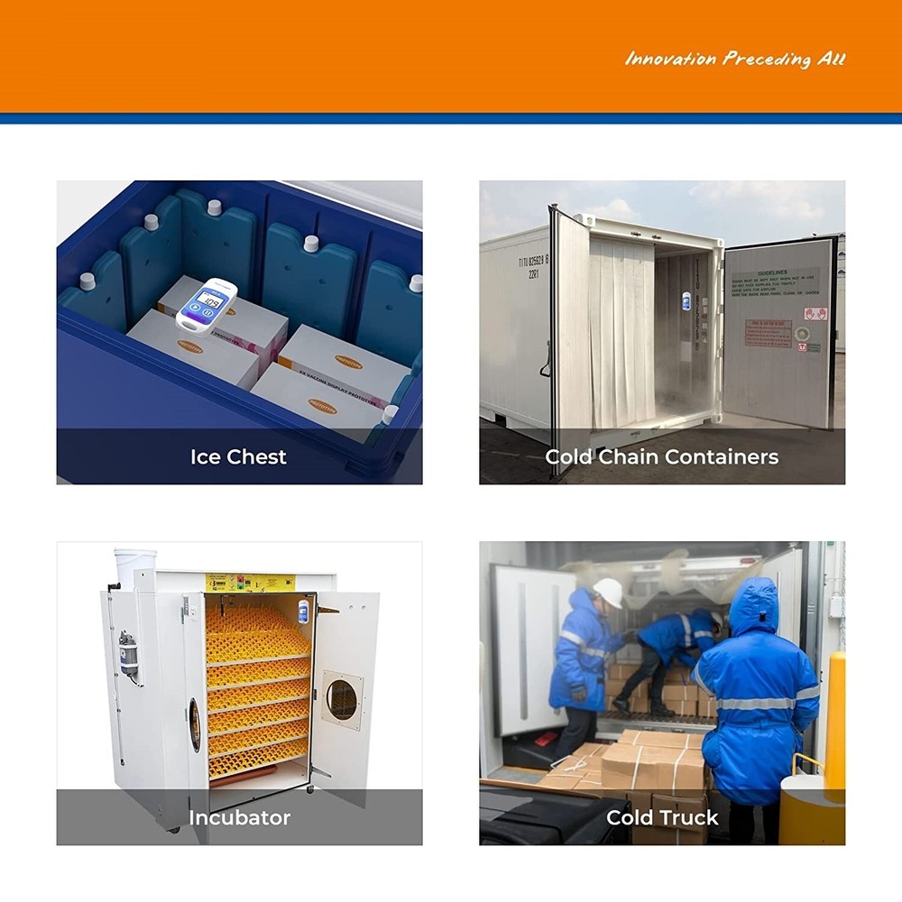 Plastic 32000 Points High Accuracy USB Temperature Data Logger Recorder