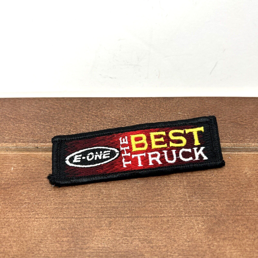 E-ONE The Best Firefighter Truck Patch