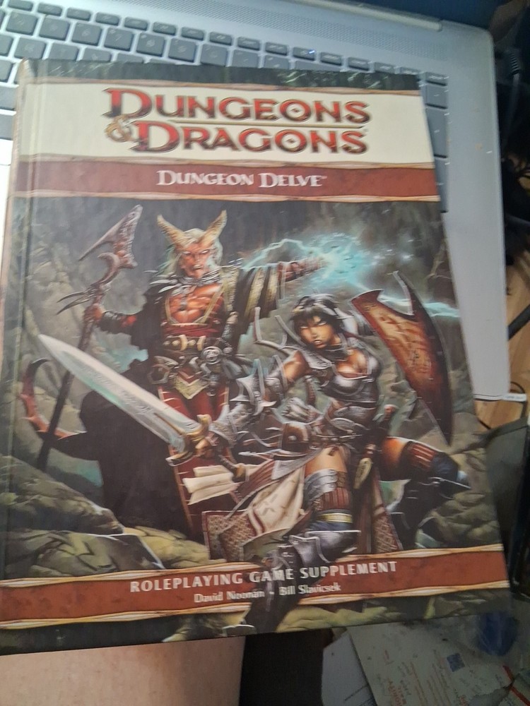 Dungeon Delve - Dungeons & Dragons Book 4th Edition / 4E