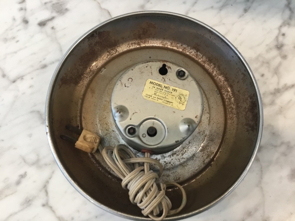 Mastercrafters Model# 191 World Clock - Works