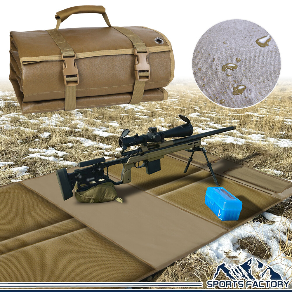 X-Large Shooting Mat Tactical Prone Padded Non-slip Pad Blanket Hunting Range