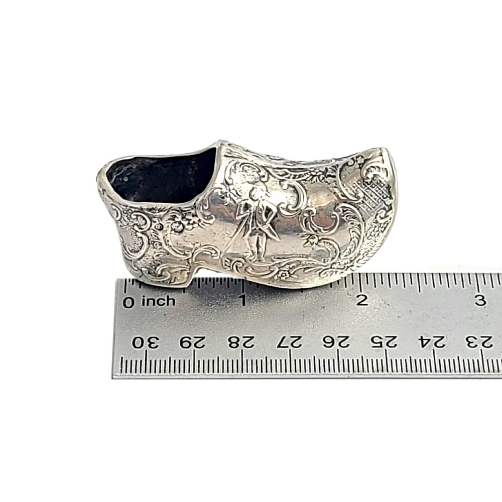 Dutch Import 835 Silver Clog #12254