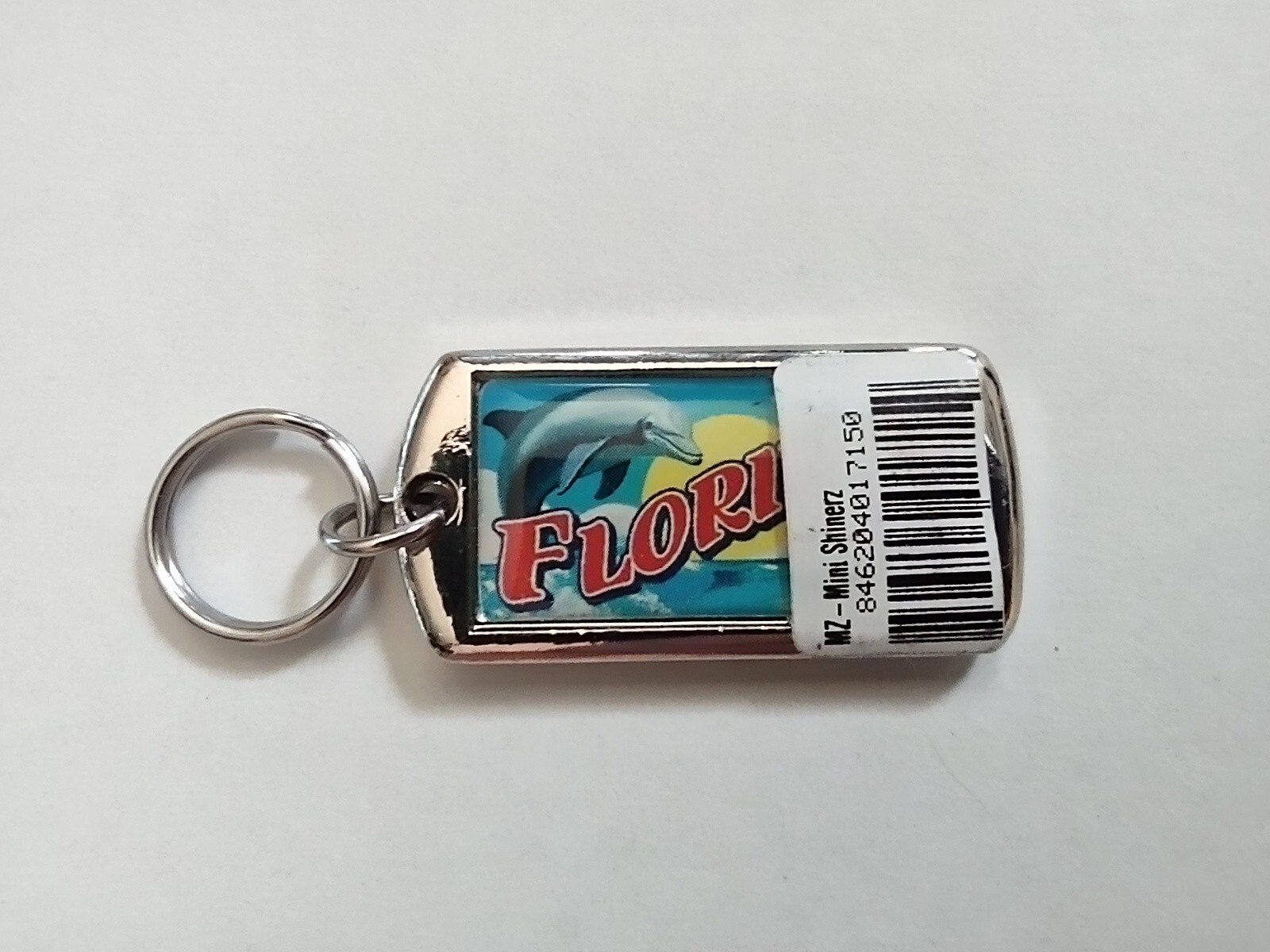 Florida Personalized Keychain Lauren Sunshine State Name Dolphin 1 1/2"