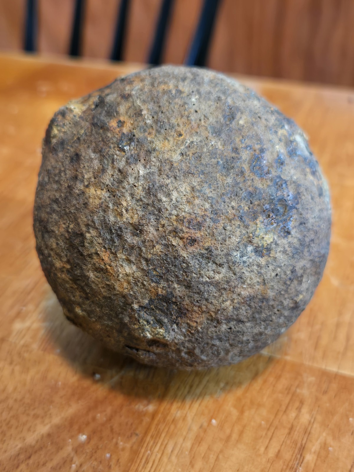 Antique Civil War Cannon Ball 4lbs