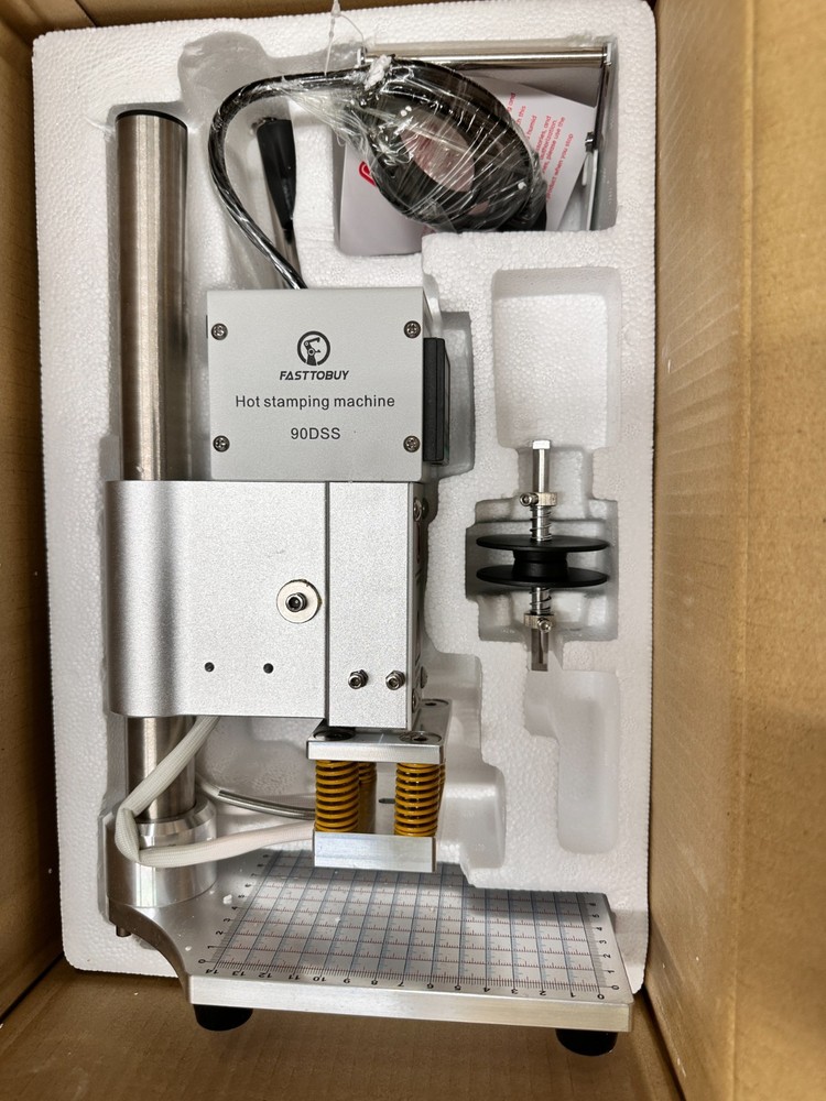 hot foil stamping machine used