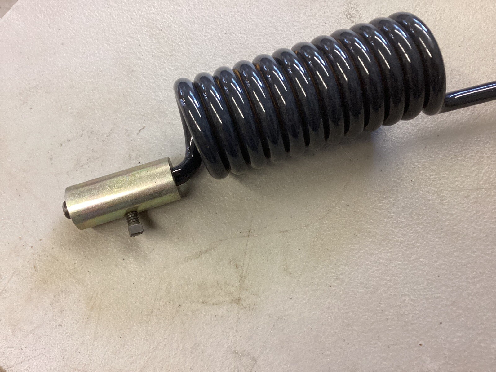 Weld On Hydraulic Hose Saver Clamp Spring Keeper 5/8 Hose OD Heavy Equipment...