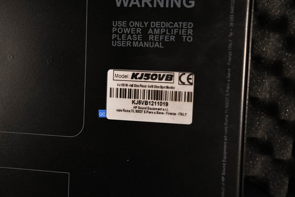 K-Array KJ50VB Low-Profile Variable Beam Speaker CG01T08