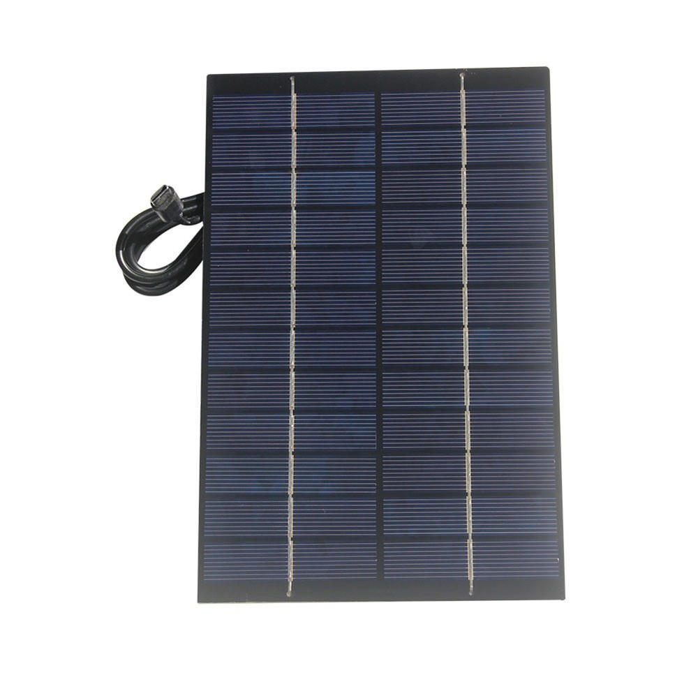 Outdoor Setup 4.2W Solar Panel 19%-20.5% Conversion Rate Easy Installation