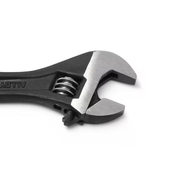 4 In. Black Oxide Adjustable Wrench