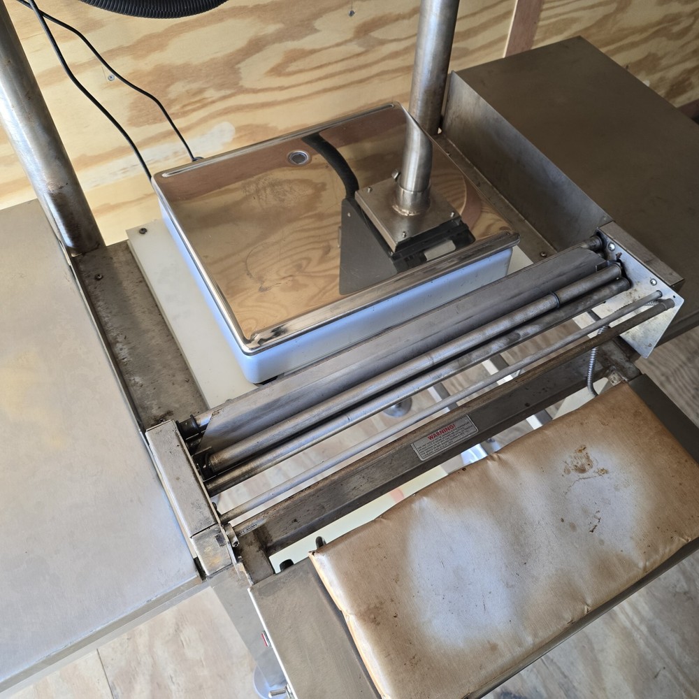 Meat Wrapper Wrap Station DPS-4600 Scale & Labeler
