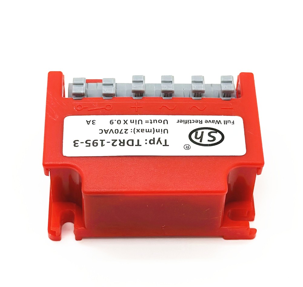 Typ TDR2-195-3 Full Wave brake Rectifier module AC270V Uout=Uin*0.9 3A