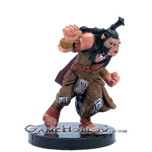 D&D Miniatures Aberrations LONGTOOTH BARBARIAN #19