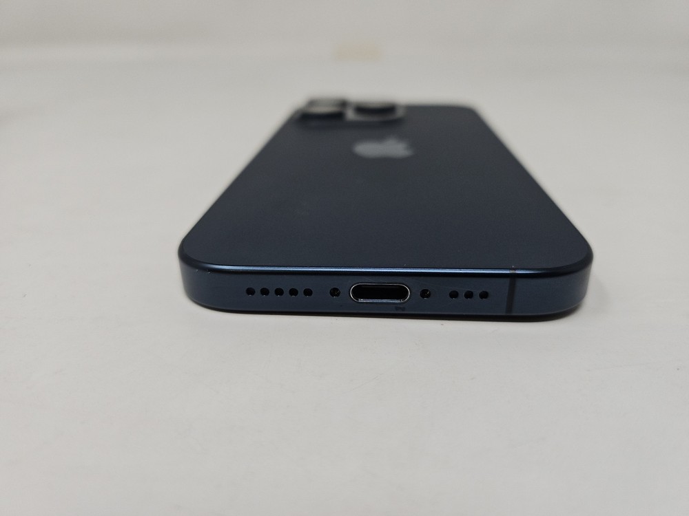 Apple iPhone 15 Pro Backhousing Used Replacement Part OEM- Blue Titanium
