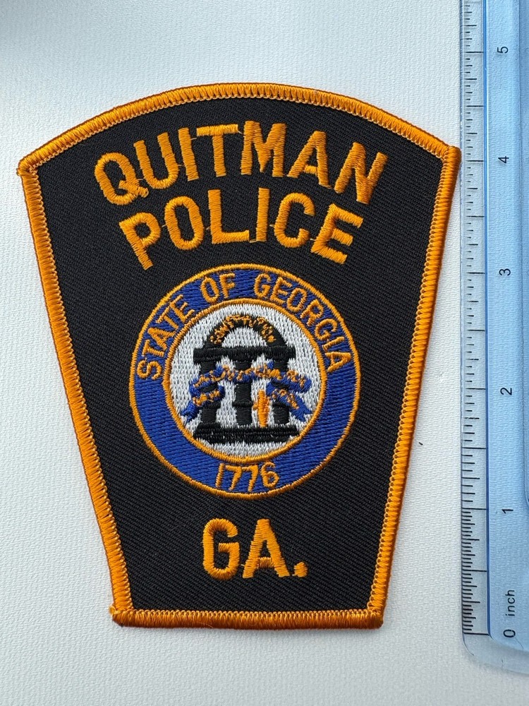 Quitman Georgia Police Patch