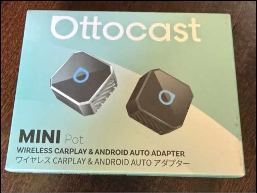 Ottocast Mini Wireless CarPlay & Android Auto Adapter – New in Box