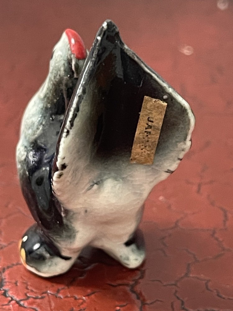 Made In Japan Miniature Ceramic Rooster