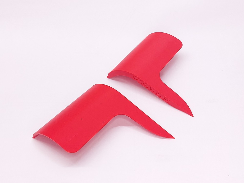 Kyosho Blizzard SCALE snow guard/flaps SC - w/ rubber flaps