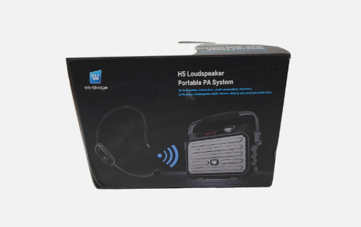 WinBridge H5 Black 30W 2500mAh Rechargeable Bluetooth Speaker
