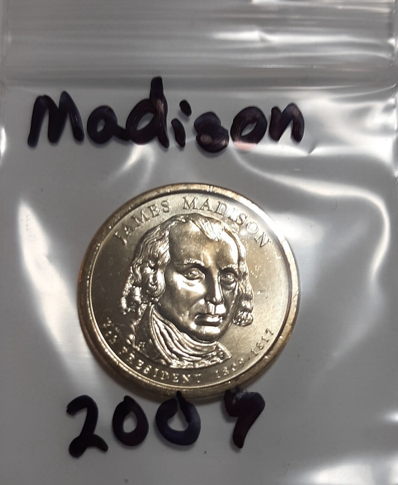 2007-P Pres. James Madison Dollar